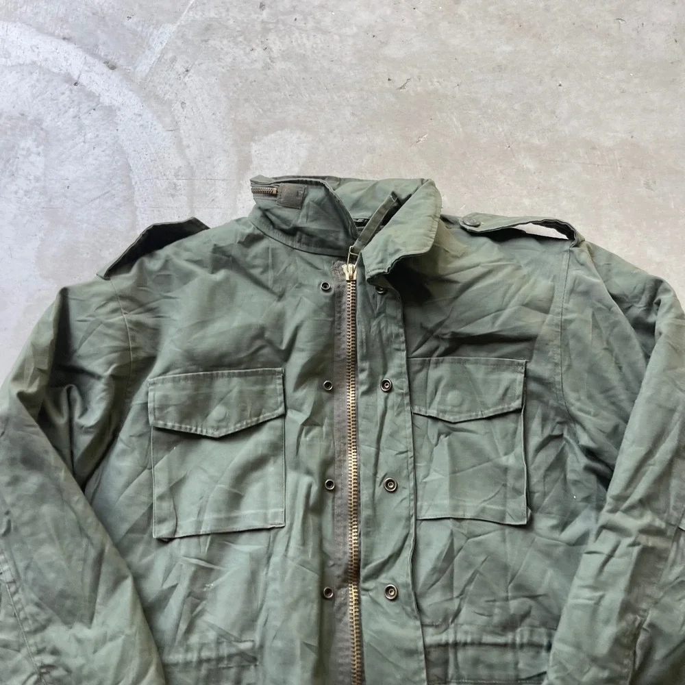 Rothco Ultra Force US Army Mens M-65 Field Coat Jacket Olive Green Small Regular